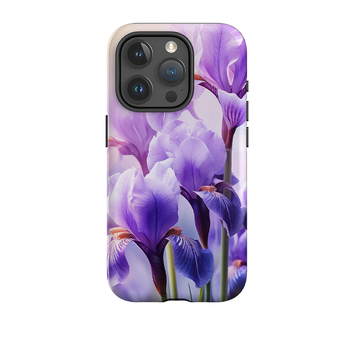 iPhone Tough Case -Mauve Floral II