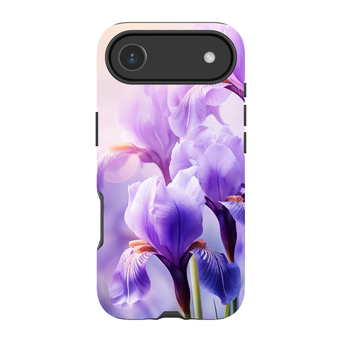 iPhone Tough Case -Mauve Floral