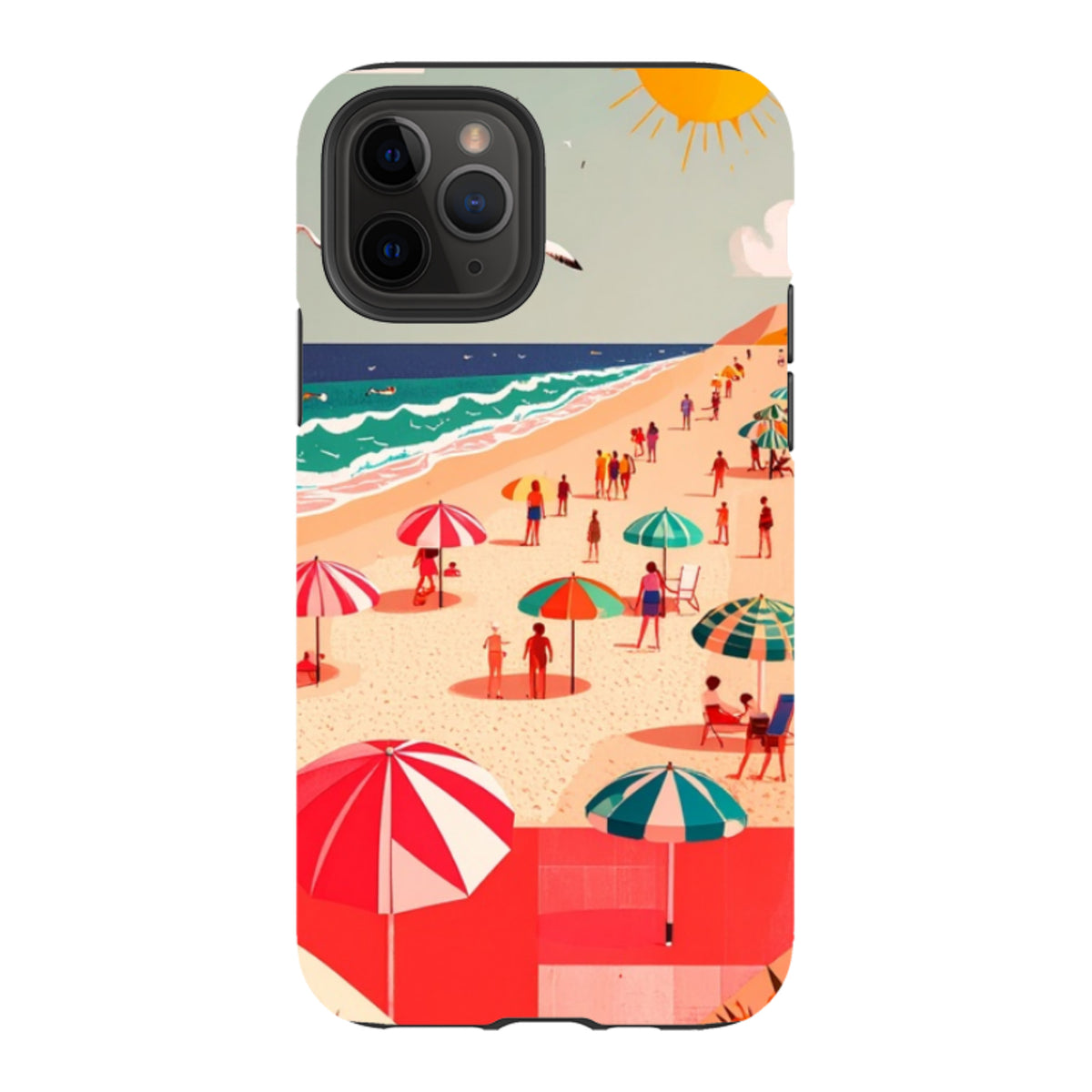 iPhone Tough Case - Mediterranean Beach
