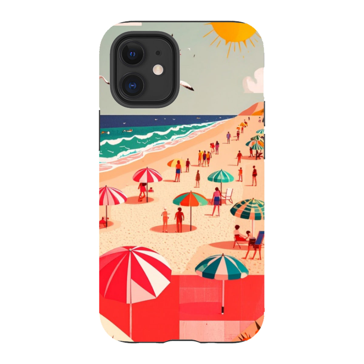 iPhone Tough Case - Mediterranean Beach