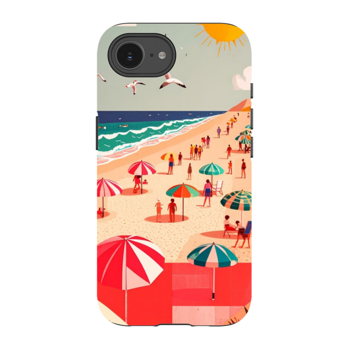 iPhone Tough Case - Mediterranean Beach