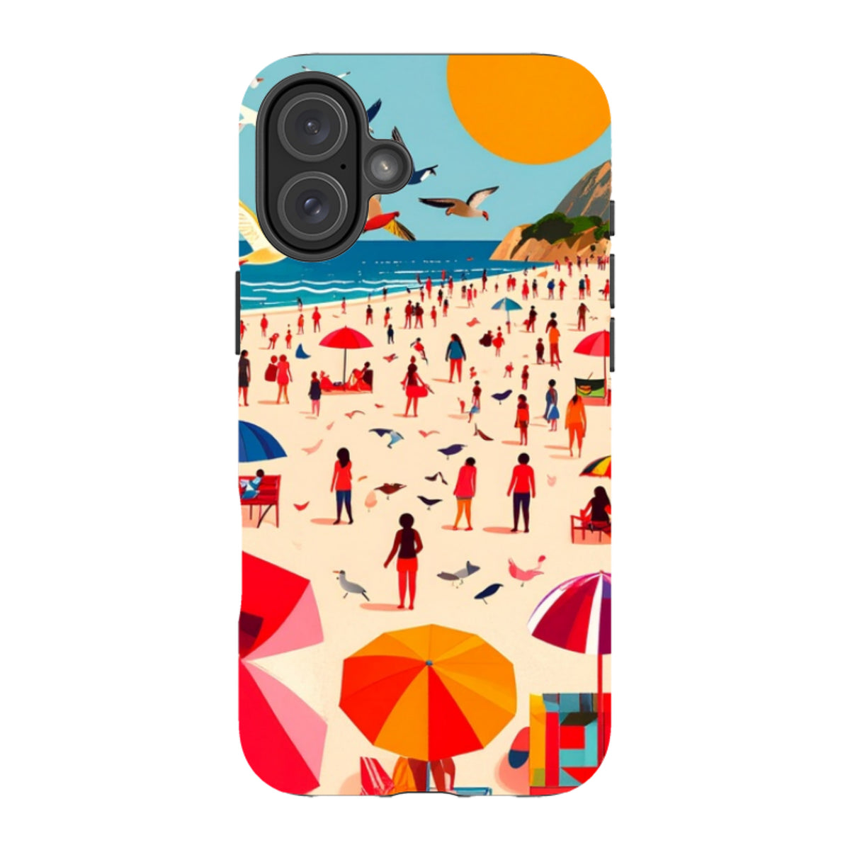 iPhone Tough Case - Mediterranean Beach Life