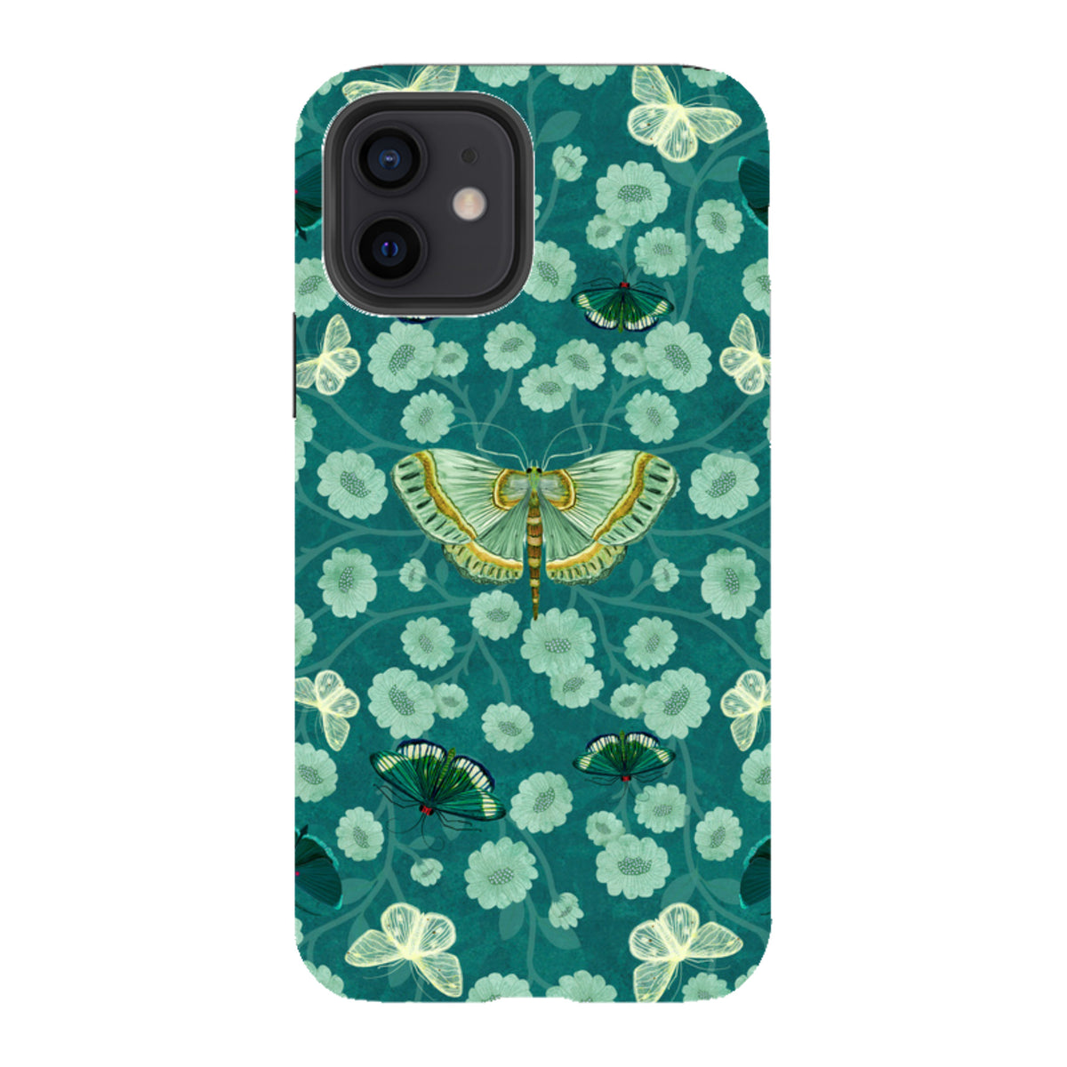 iPhone Tough Case - Medium Moth 2 By Katherine Quinn
