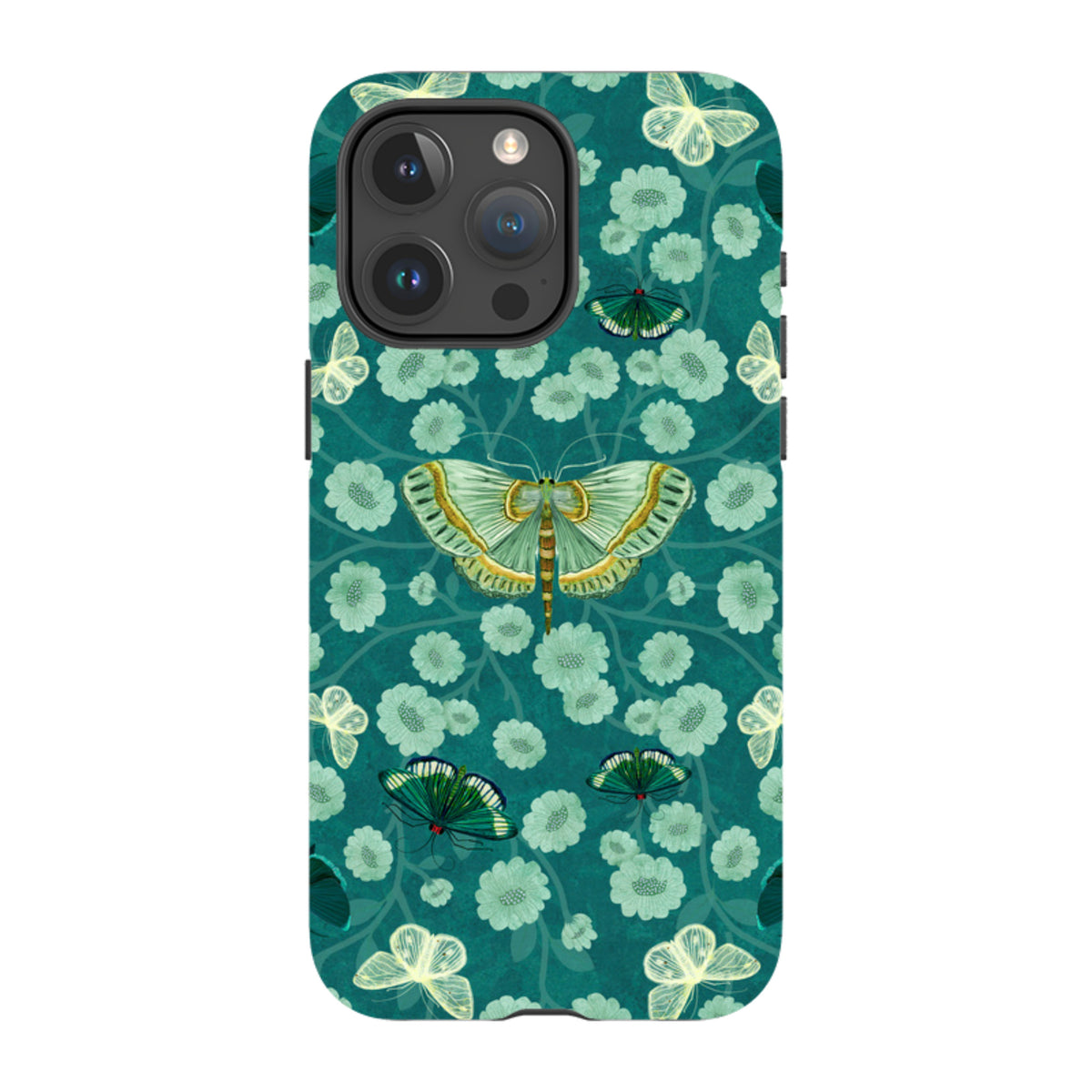 iPhone Tough Case - Medium Moth 2 By Katherine Quinn