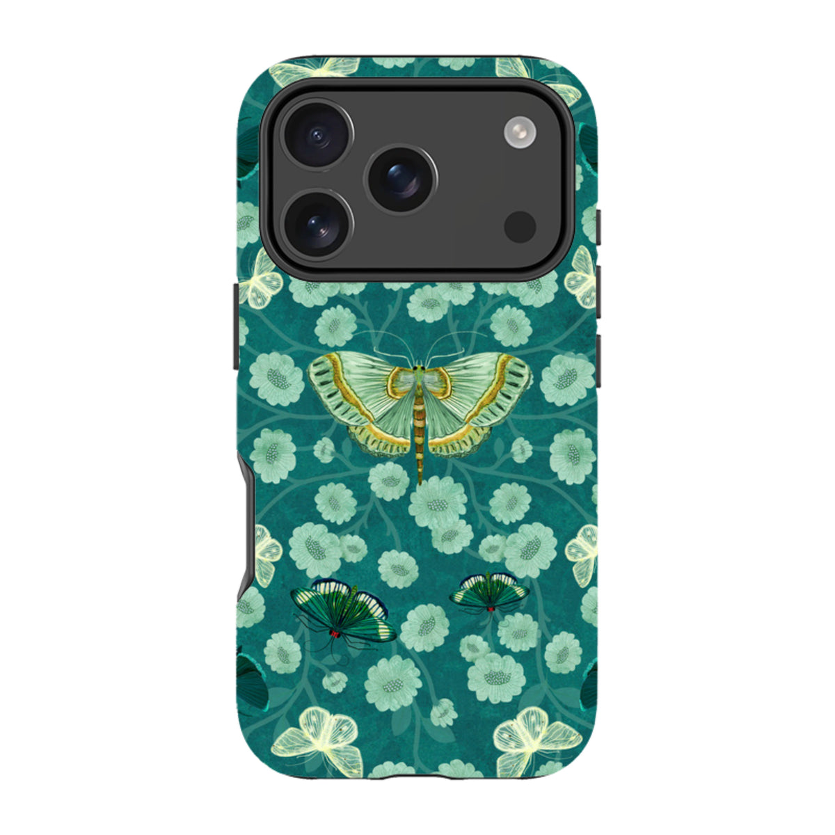iPhone Tough Case - Medium Moth 2 By Katherine Quinn