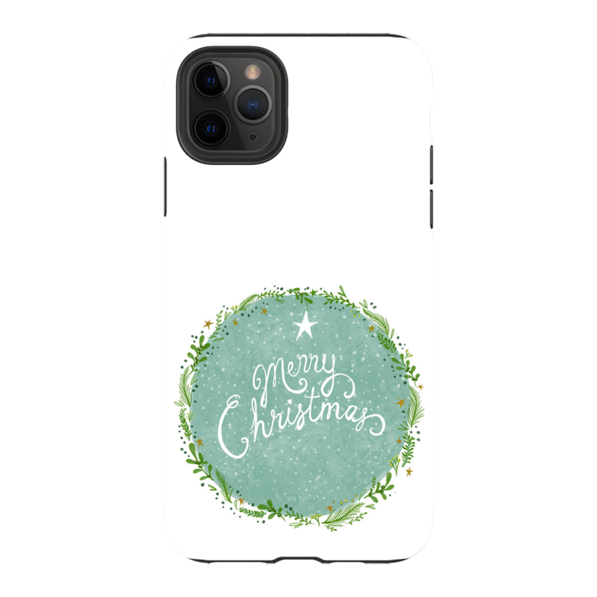 iPhone Tough Case - Merry Christmas By Katherine Quinn