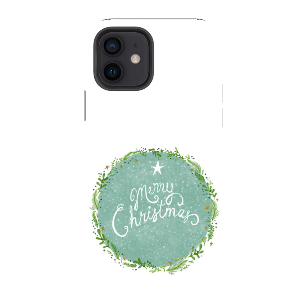 iPhone Tough Case - Merry Christmas By Katherine Quinn