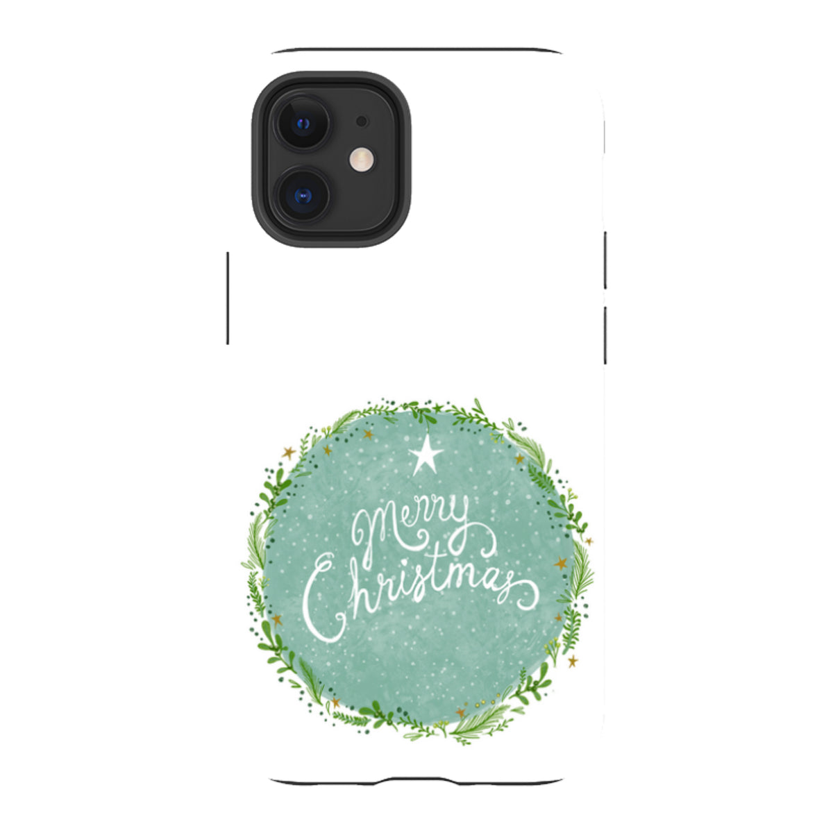 iPhone Tough Case - Merry Christmas By Katherine Quinn