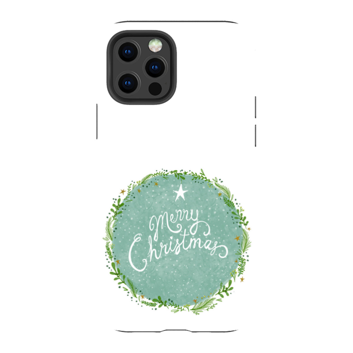 iPhone Tough Case - Merry Christmas By Katherine Quinn