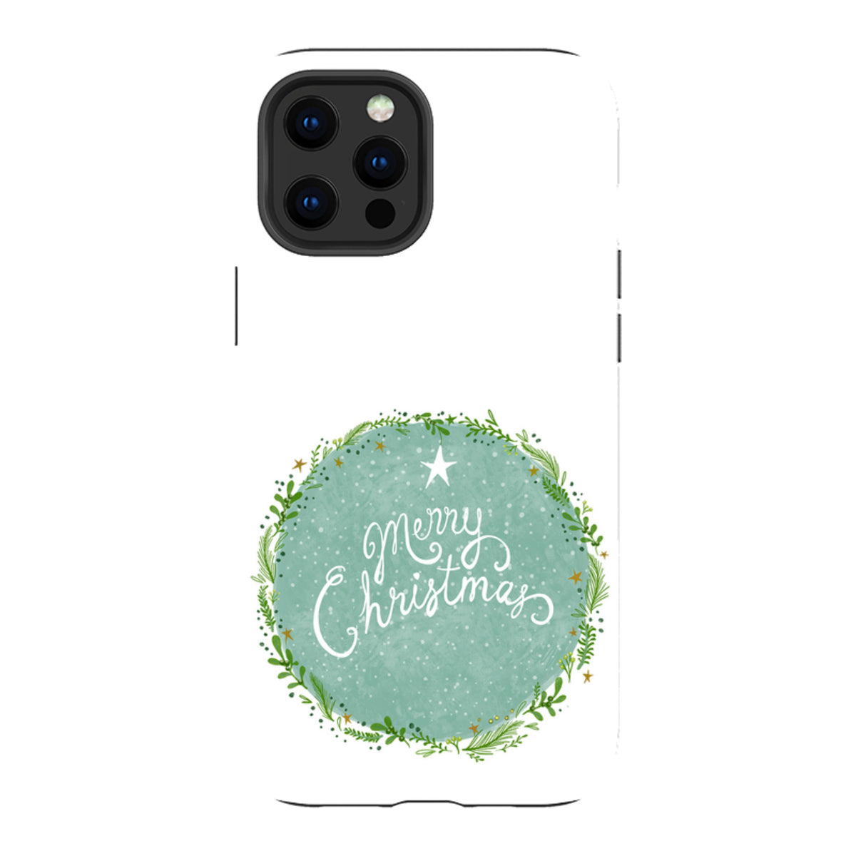 iPhone Tough Case - Merry Christmas By Katherine Quinn