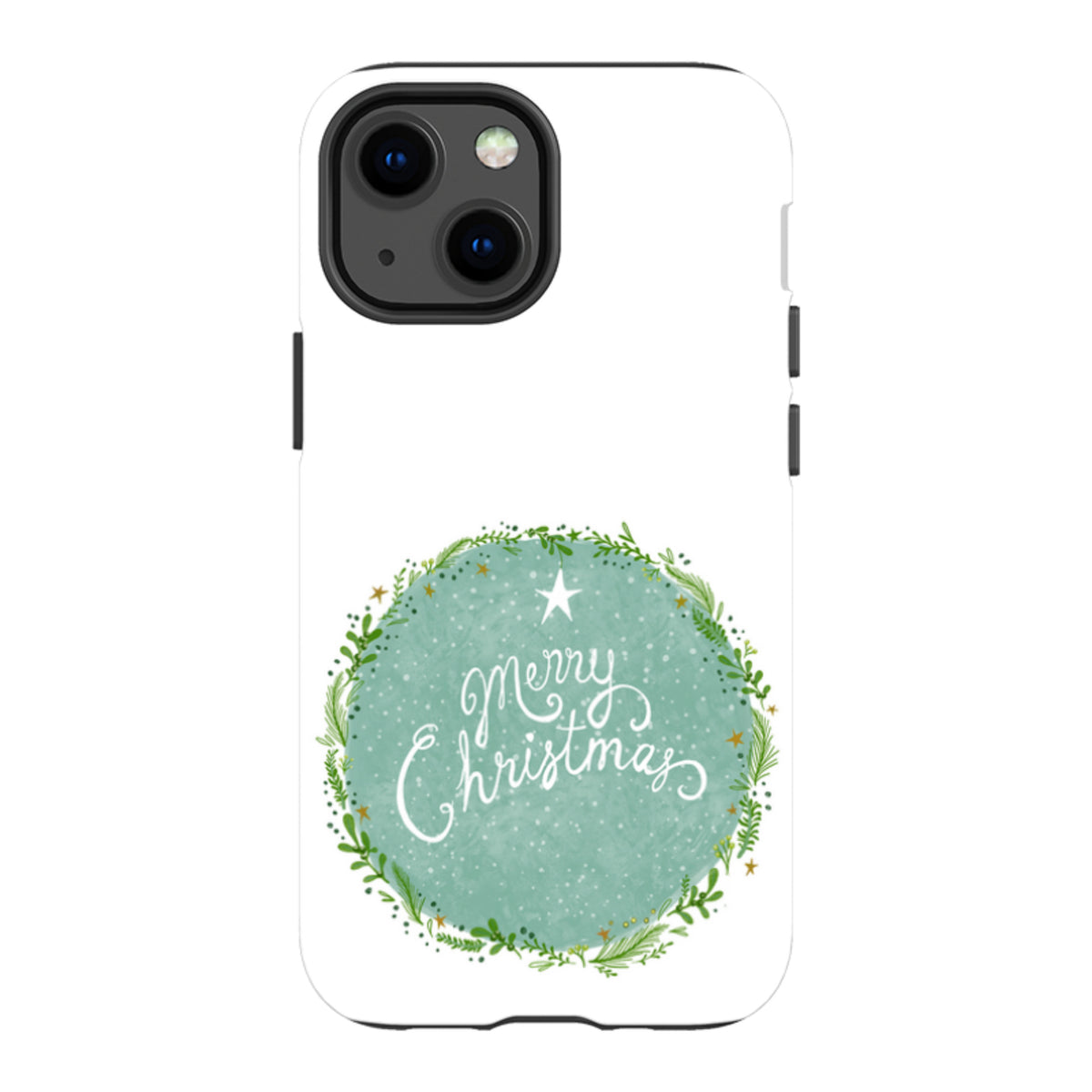 iPhone Tough Case - Merry Christmas By Katherine Quinn