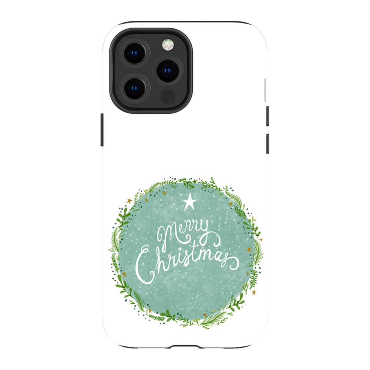iPhone Tough Case - Merry Christmas By Katherine Quinn