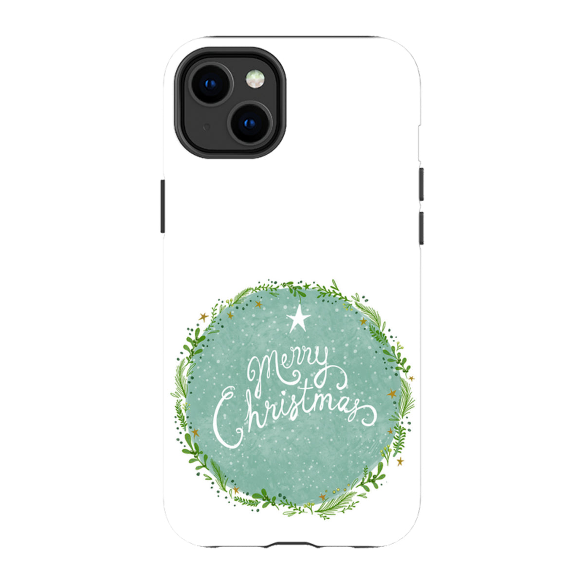iPhone Tough Case - Merry Christmas By Katherine Quinn
