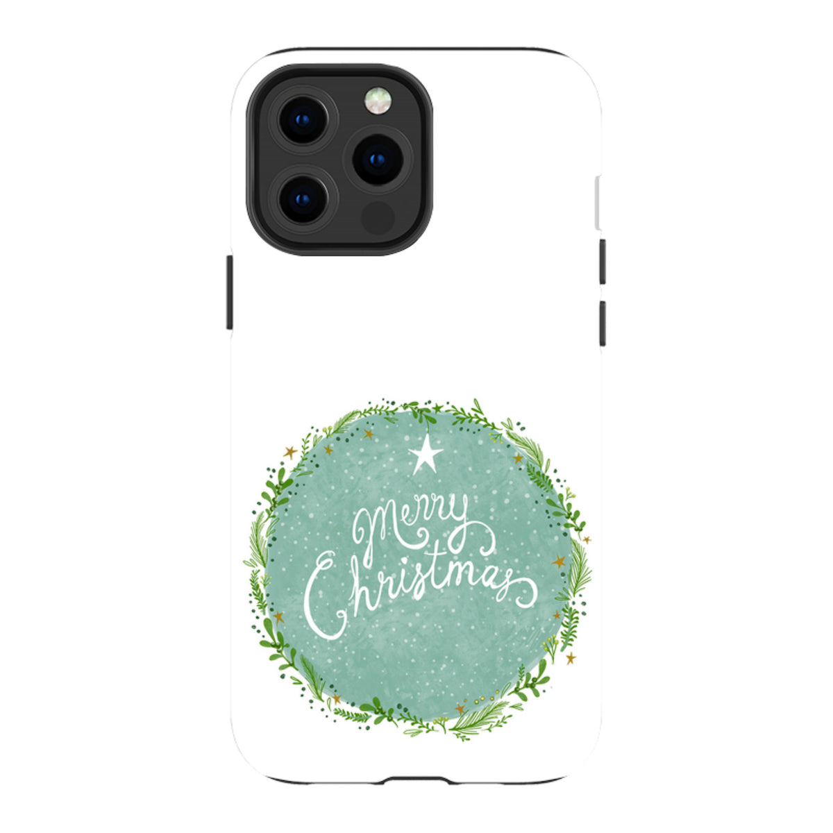 iPhone Tough Case - Merry Christmas By Katherine Quinn