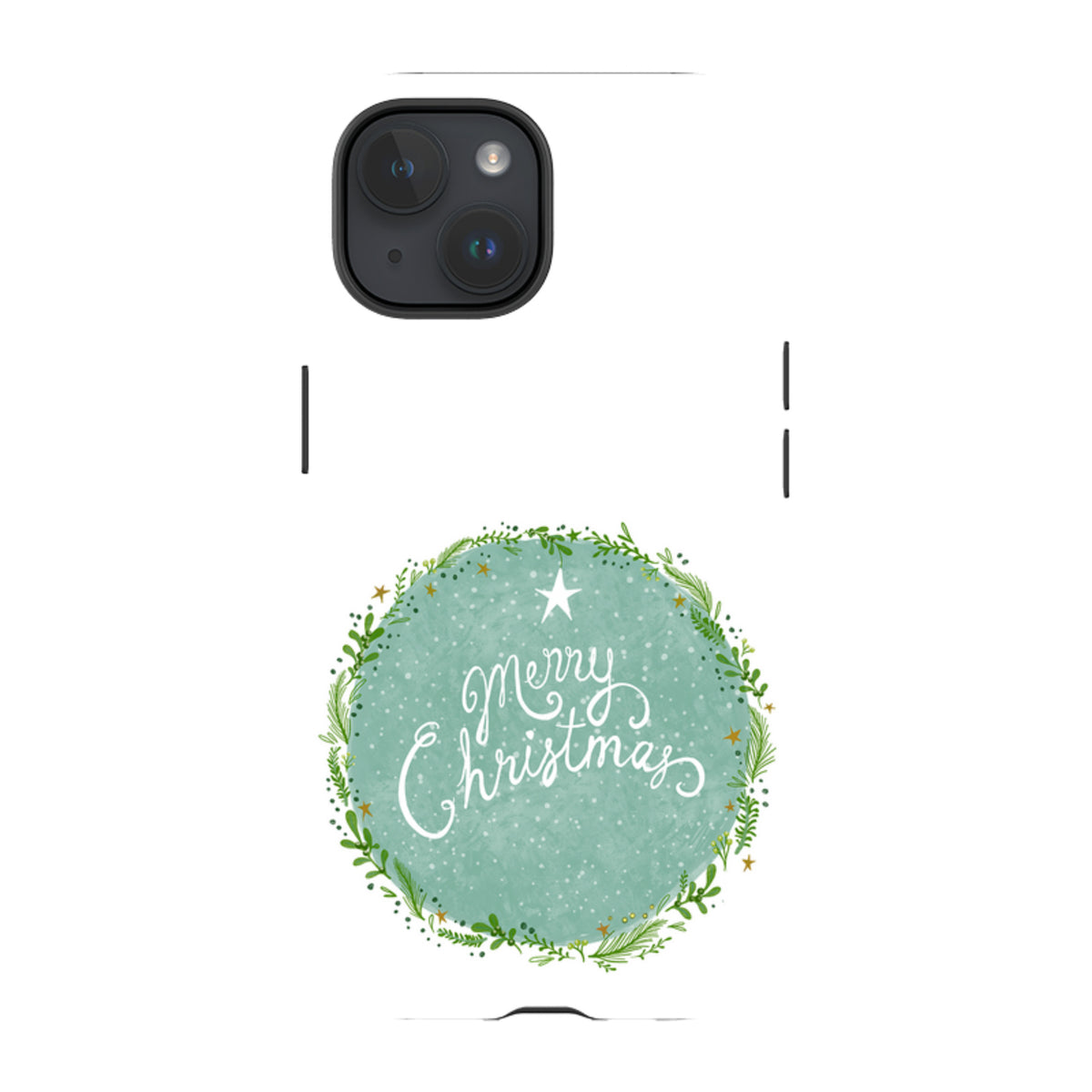 iPhone Tough Case - Merry Christmas By Katherine Quinn