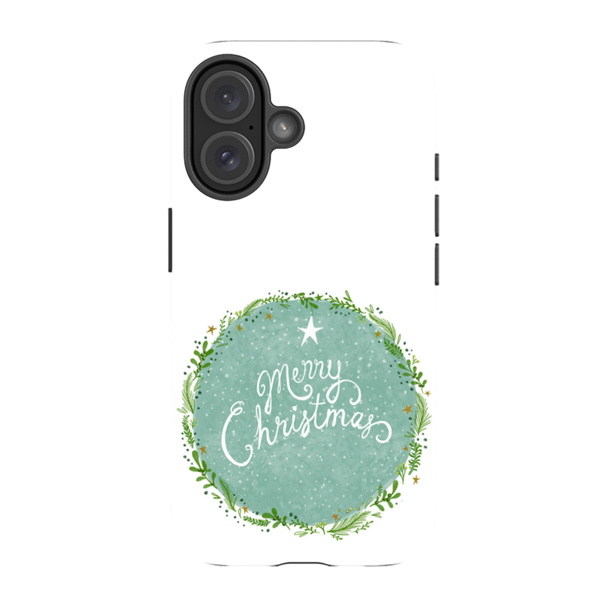 iPhone Tough Case - Merry Christmas By Katherine Quinn