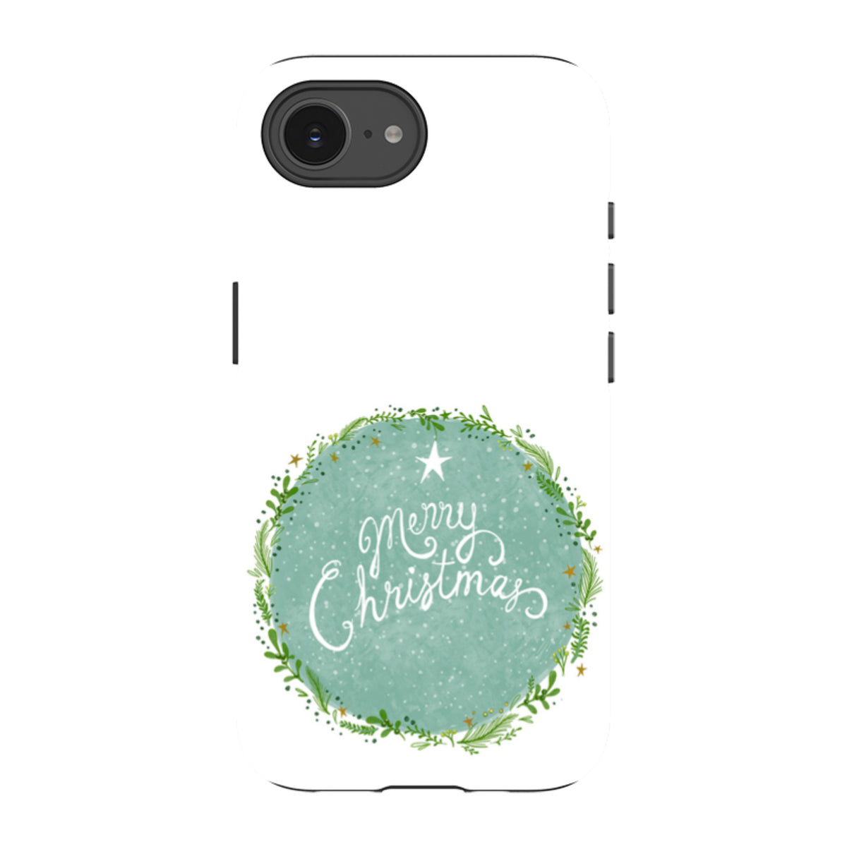 iPhone Tough Case - Merry Christmas By Katherine Quinn