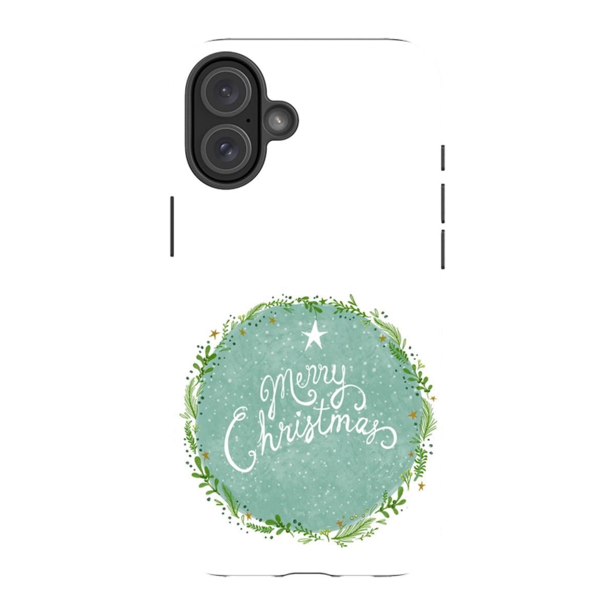 iPhone Tough Case - Merry Christmas By Katherine Quinn