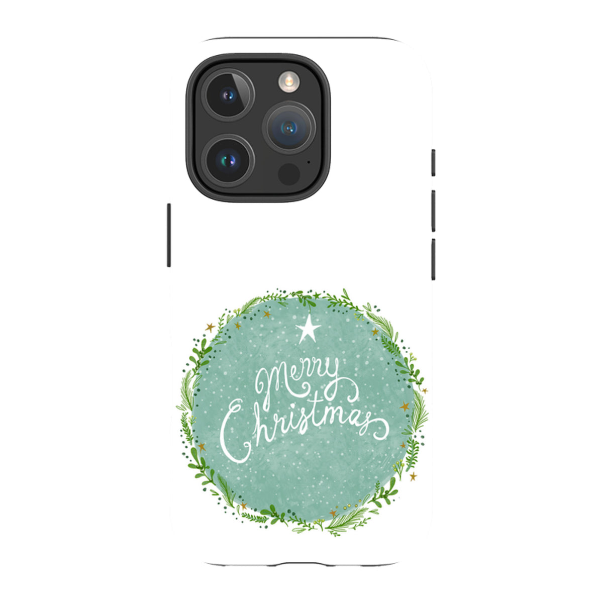 iPhone Tough Case - Merry Christmas By Katherine Quinn