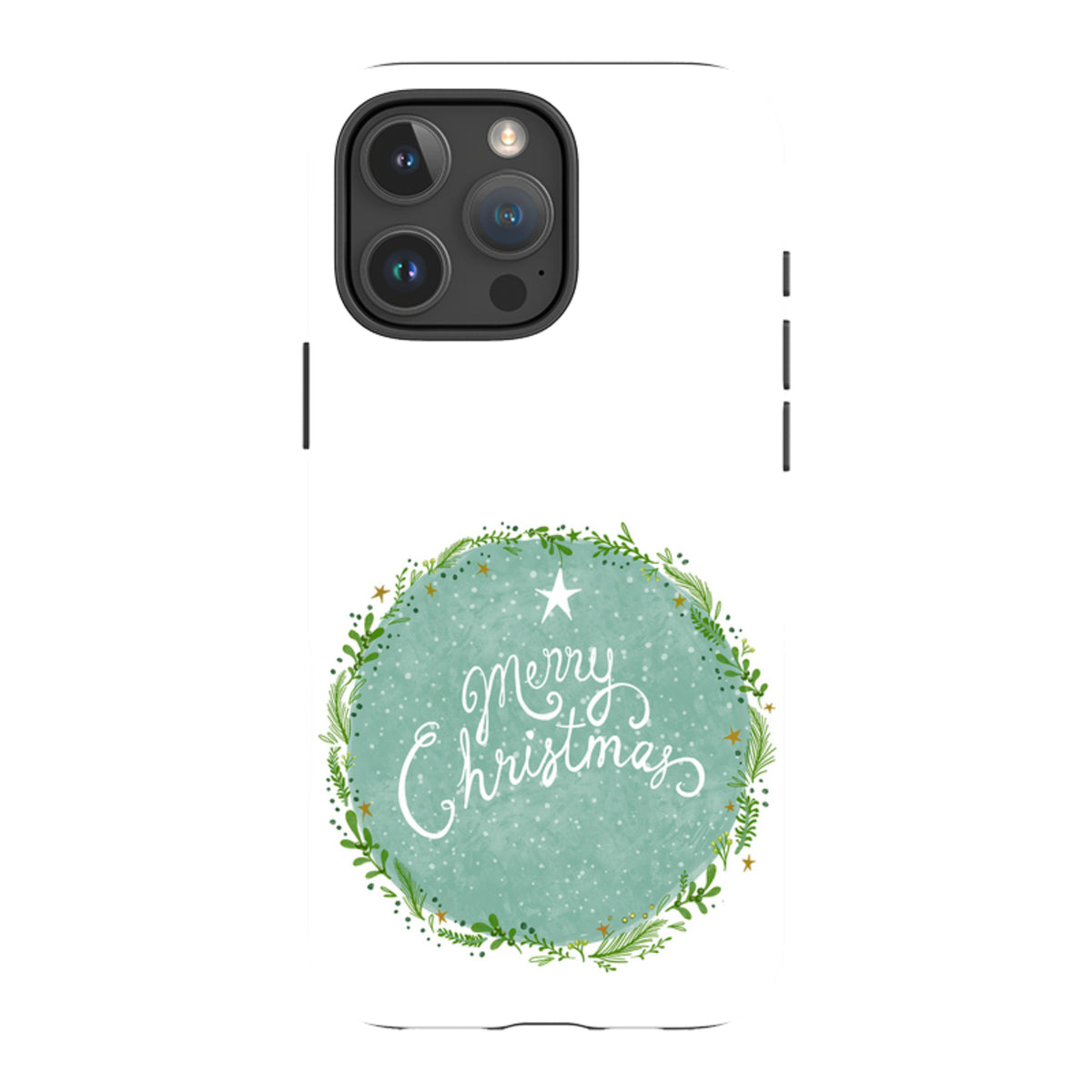iPhone Tough Case - Merry Christmas By Katherine Quinn