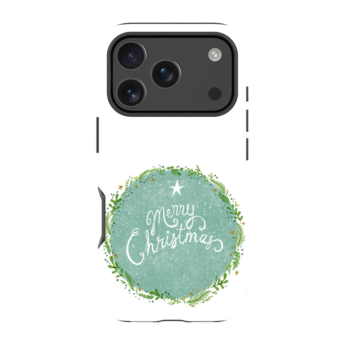iPhone Tough Case - Merry Christmas By Katherine Quinn