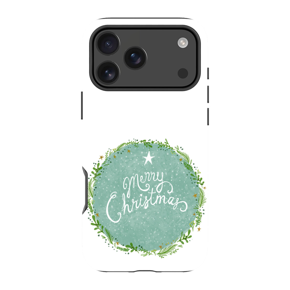 iPhone Tough Case - Merry Christmas By Katherine Quinn