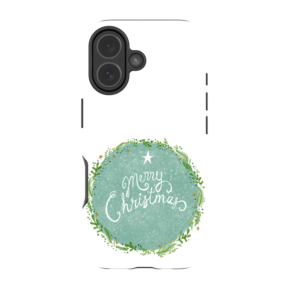 iPhone Tough Case - Merry Christmas By Katherine Quinn
