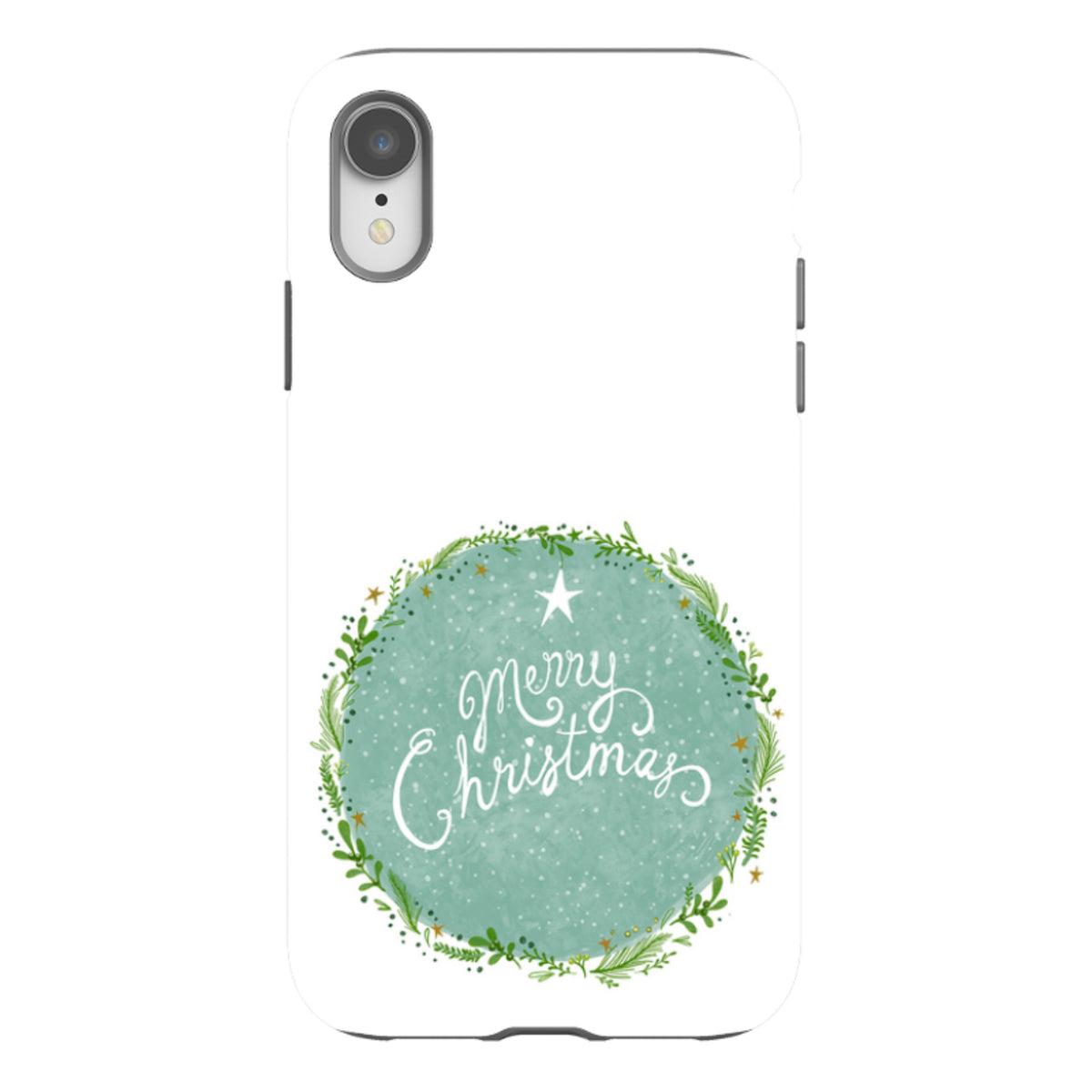 iPhone Tough Case - Merry Christmas By Katherine Quinn
