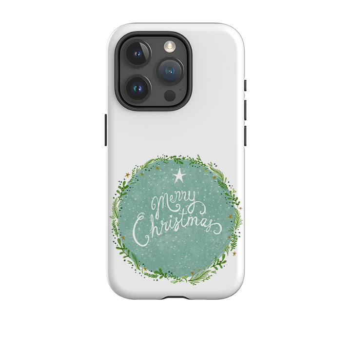 iPhone Tough Case - Merry Christmas By Katherine Quinn