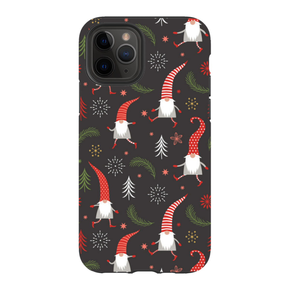 iPhone Tough Case - Merry Xmas Pattern