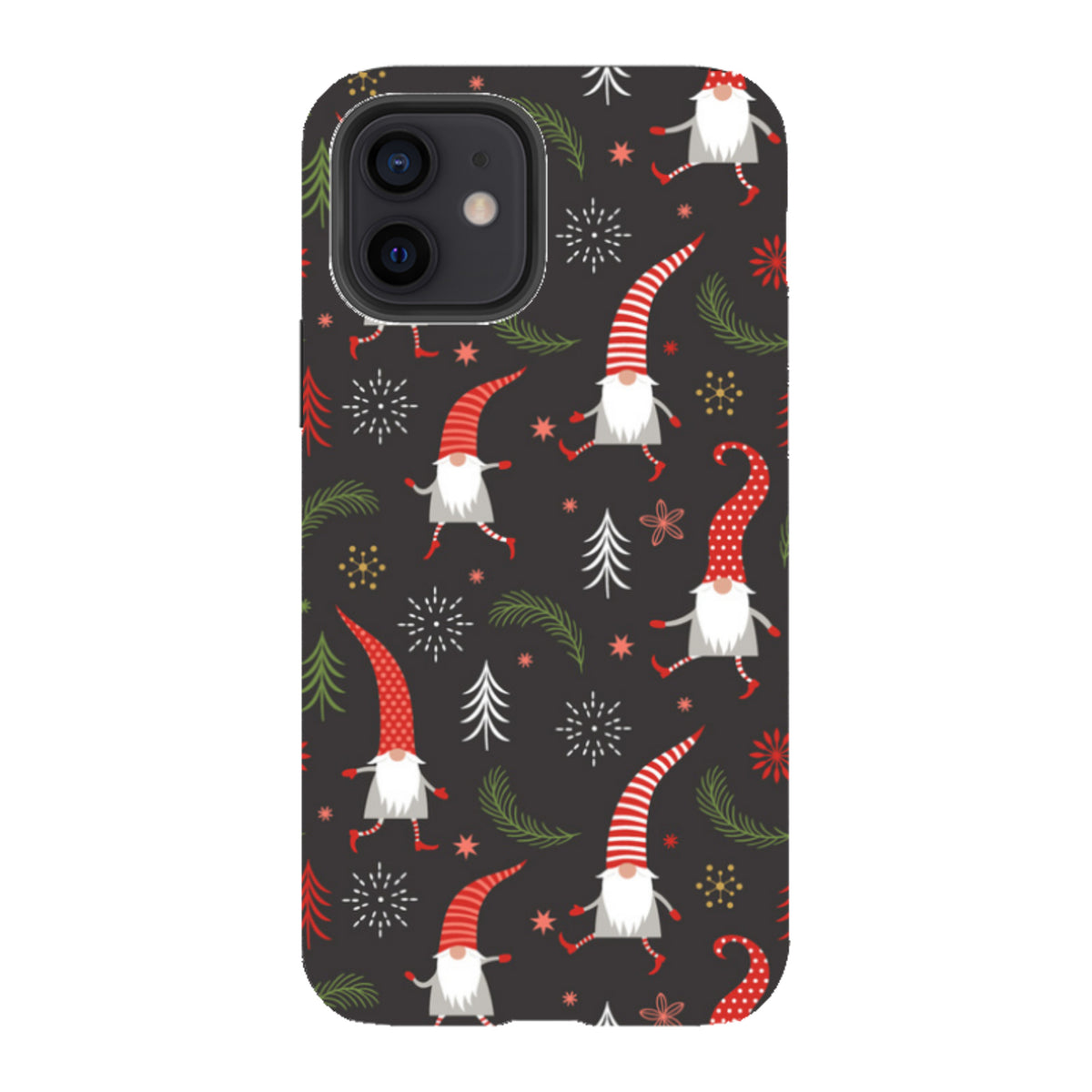 iPhone Tough Case - Merry Xmas Pattern