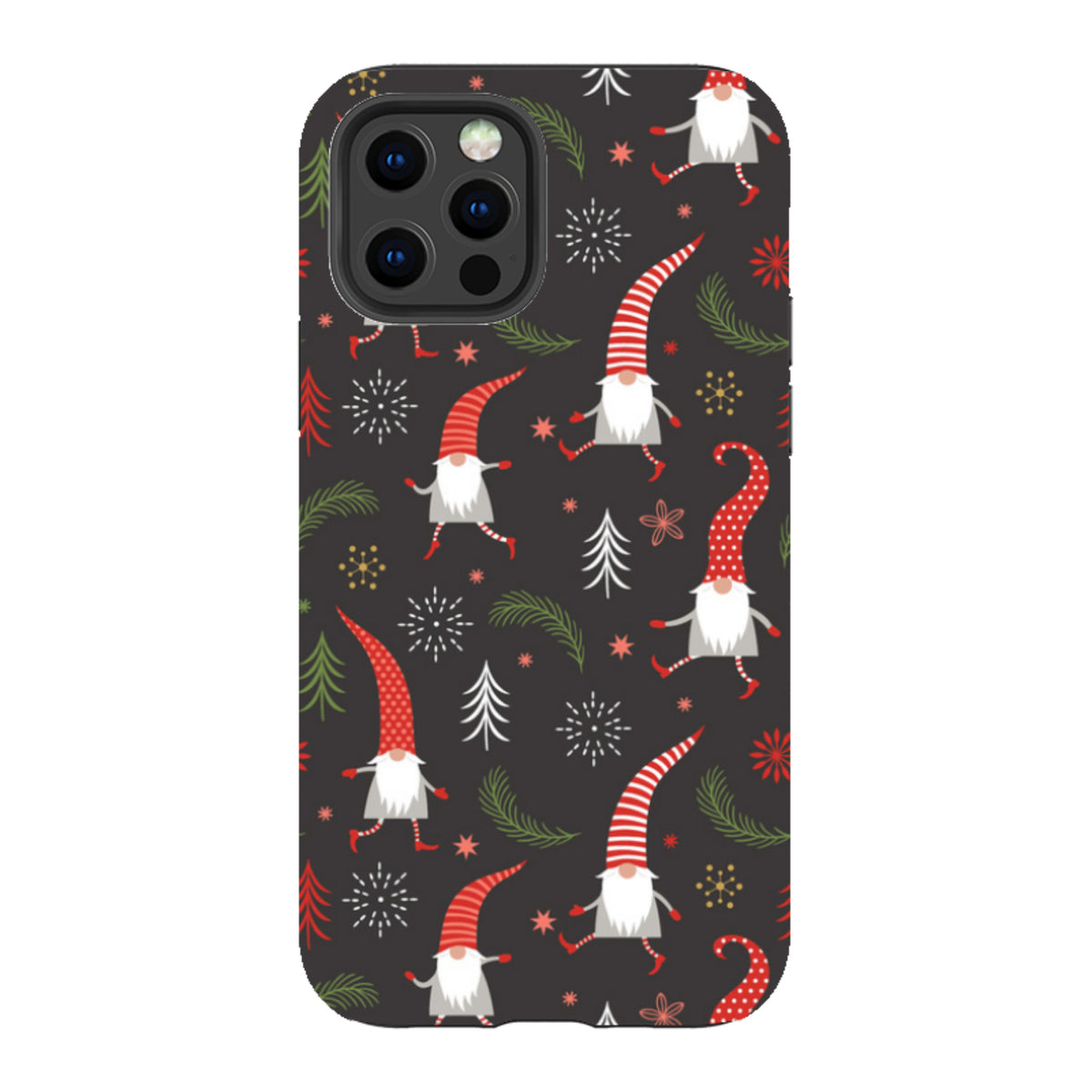 iPhone Tough Case - Merry Xmas Pattern