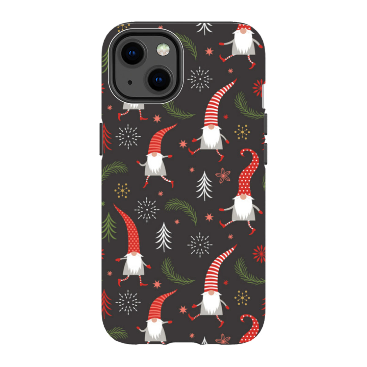 iPhone Tough Case - Merry Xmas Pattern