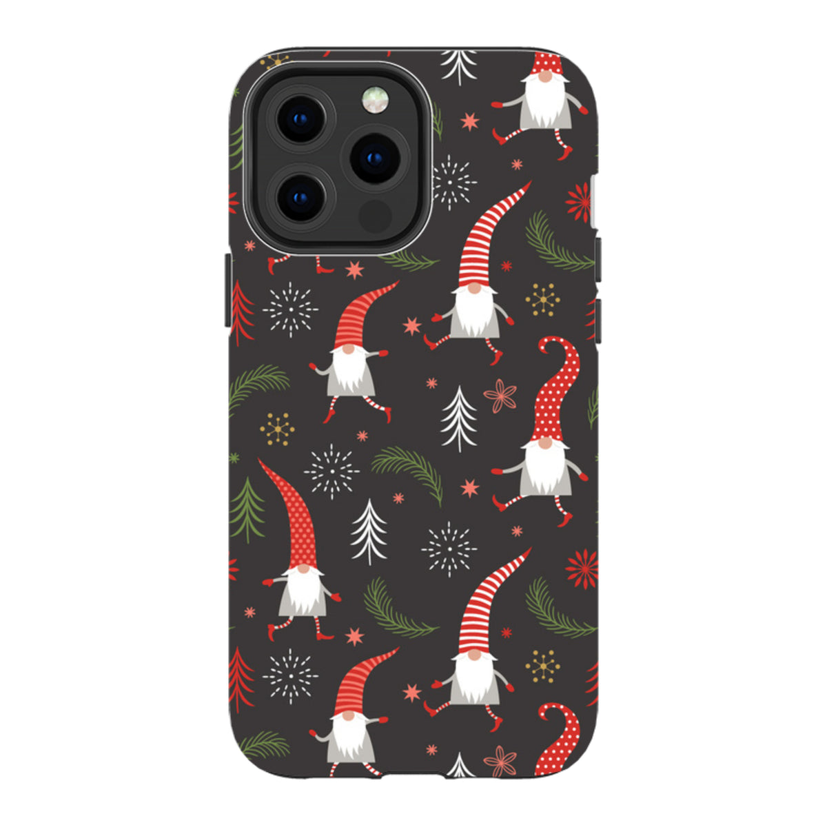 iPhone Tough Case - Merry Xmas Pattern
