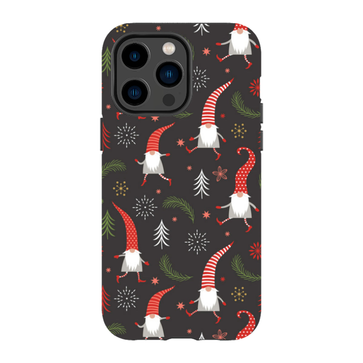 iPhone Tough Case - Merry Xmas Pattern