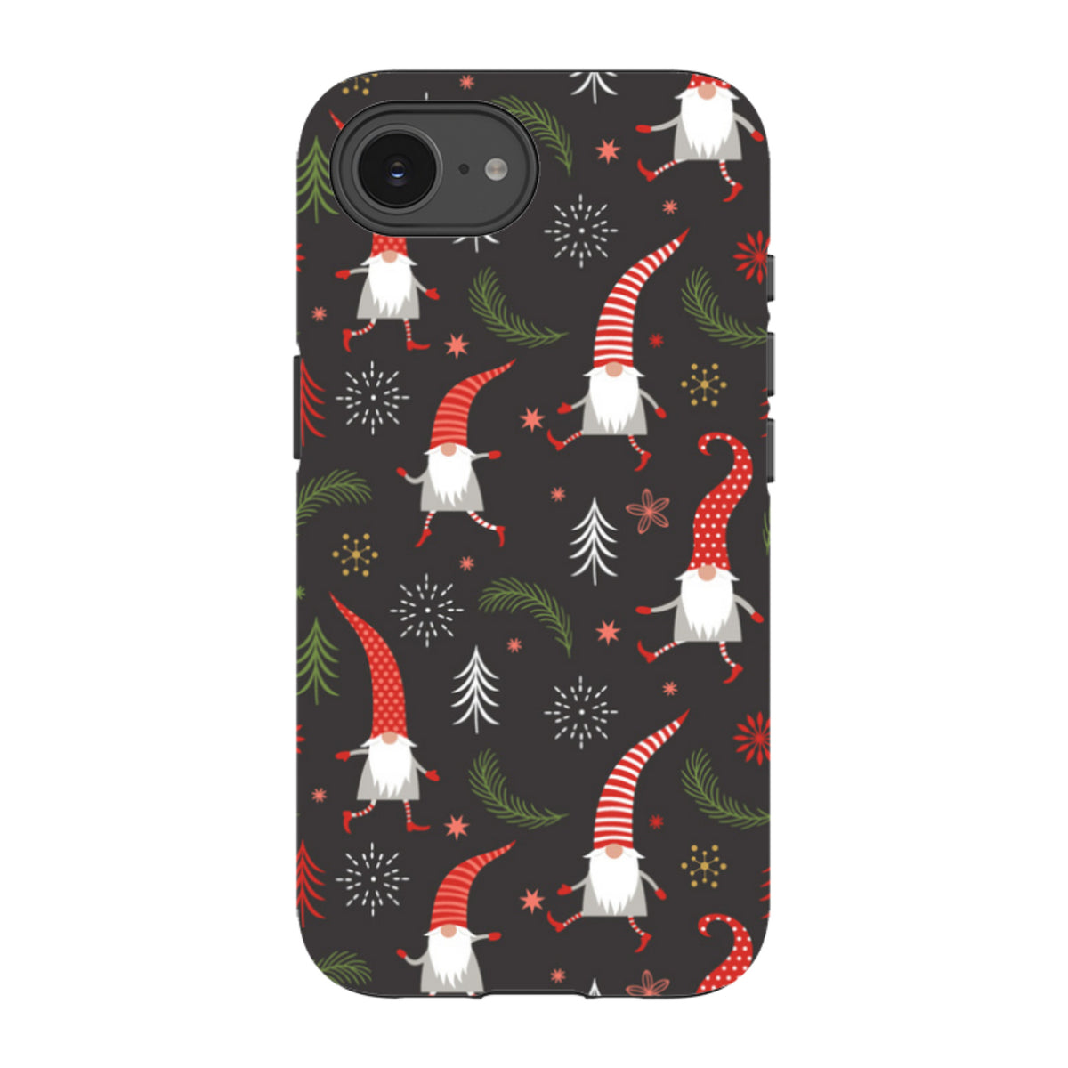 iPhone Tough Case - Merry Xmas Pattern