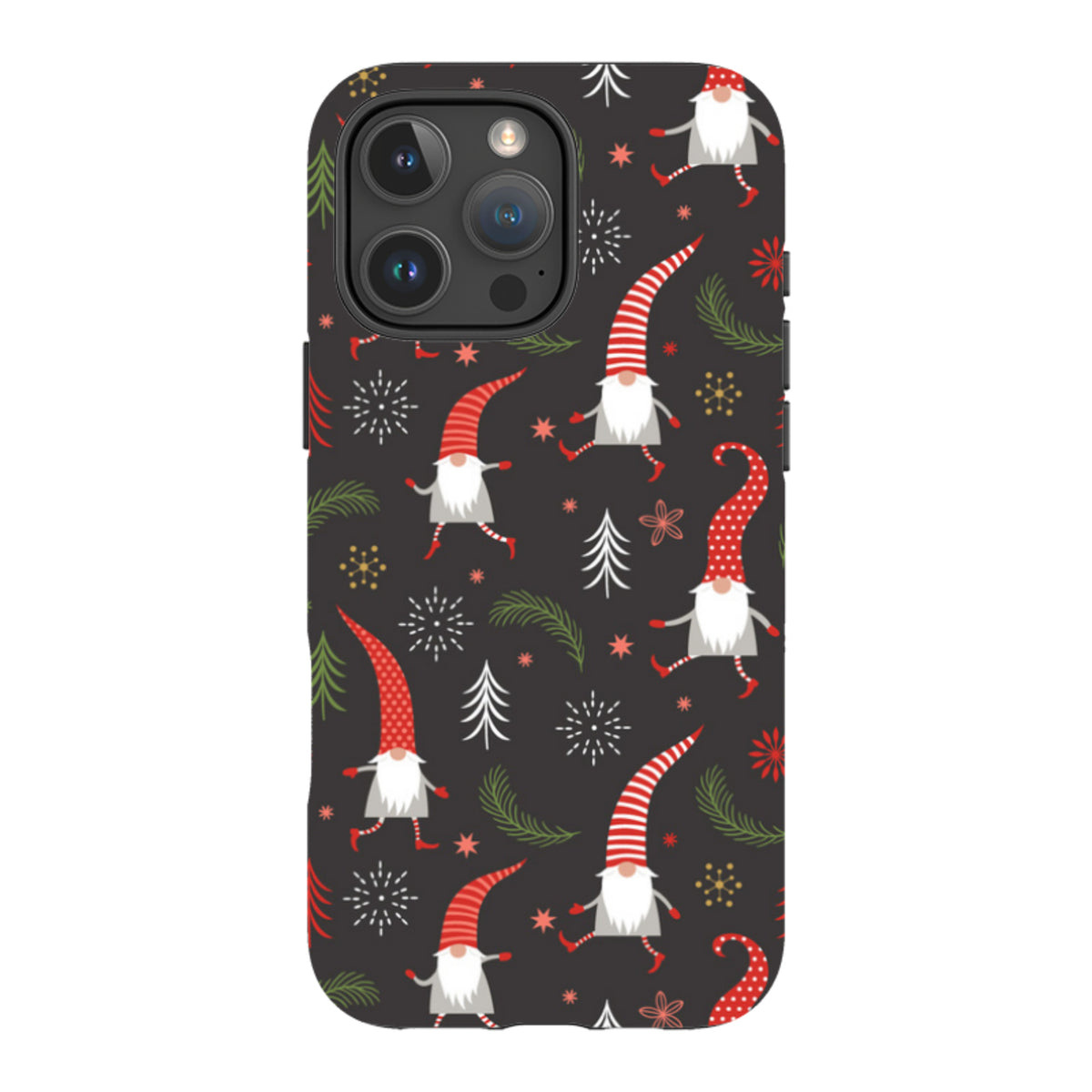 iPhone Tough Case - Merry Xmas Pattern