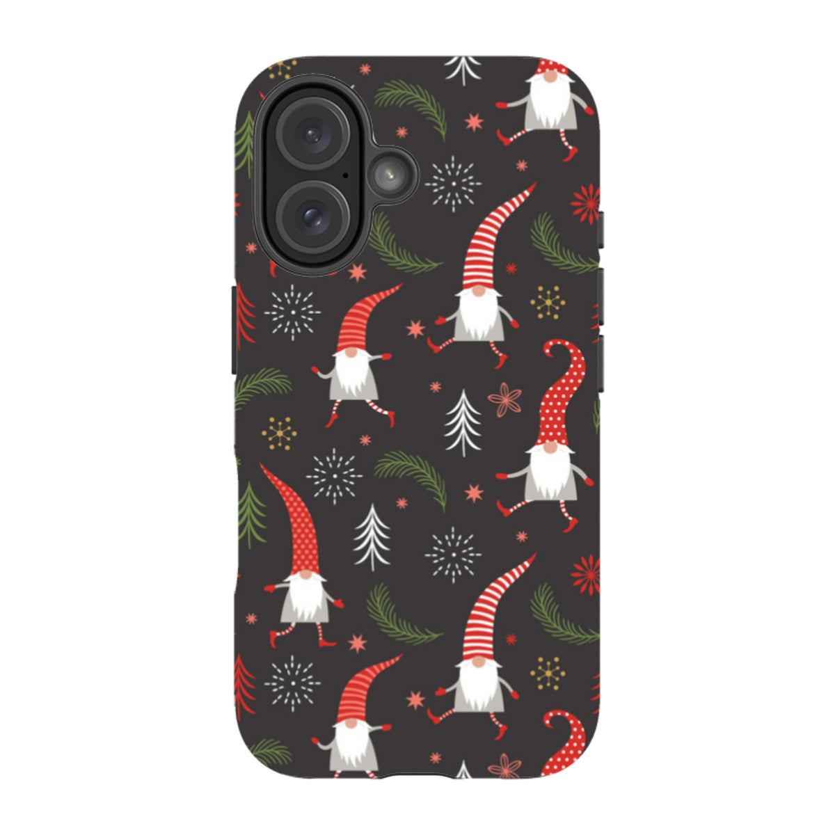 iPhone Tough Case - Merry Xmas Pattern