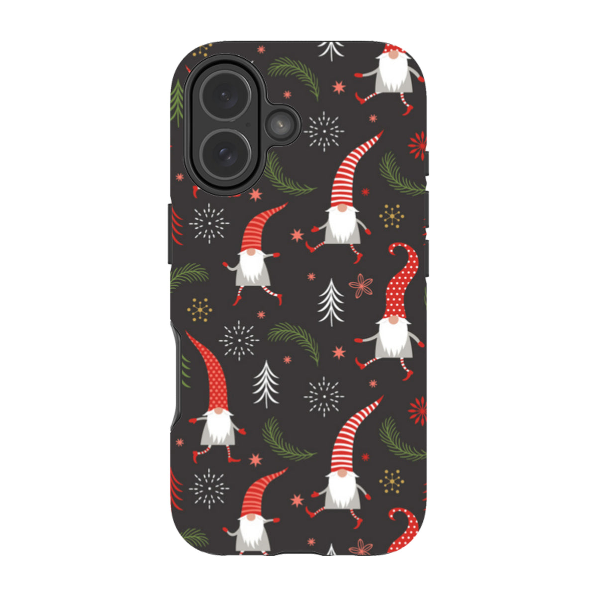 iPhone Tough Case - Merry Xmas Pattern