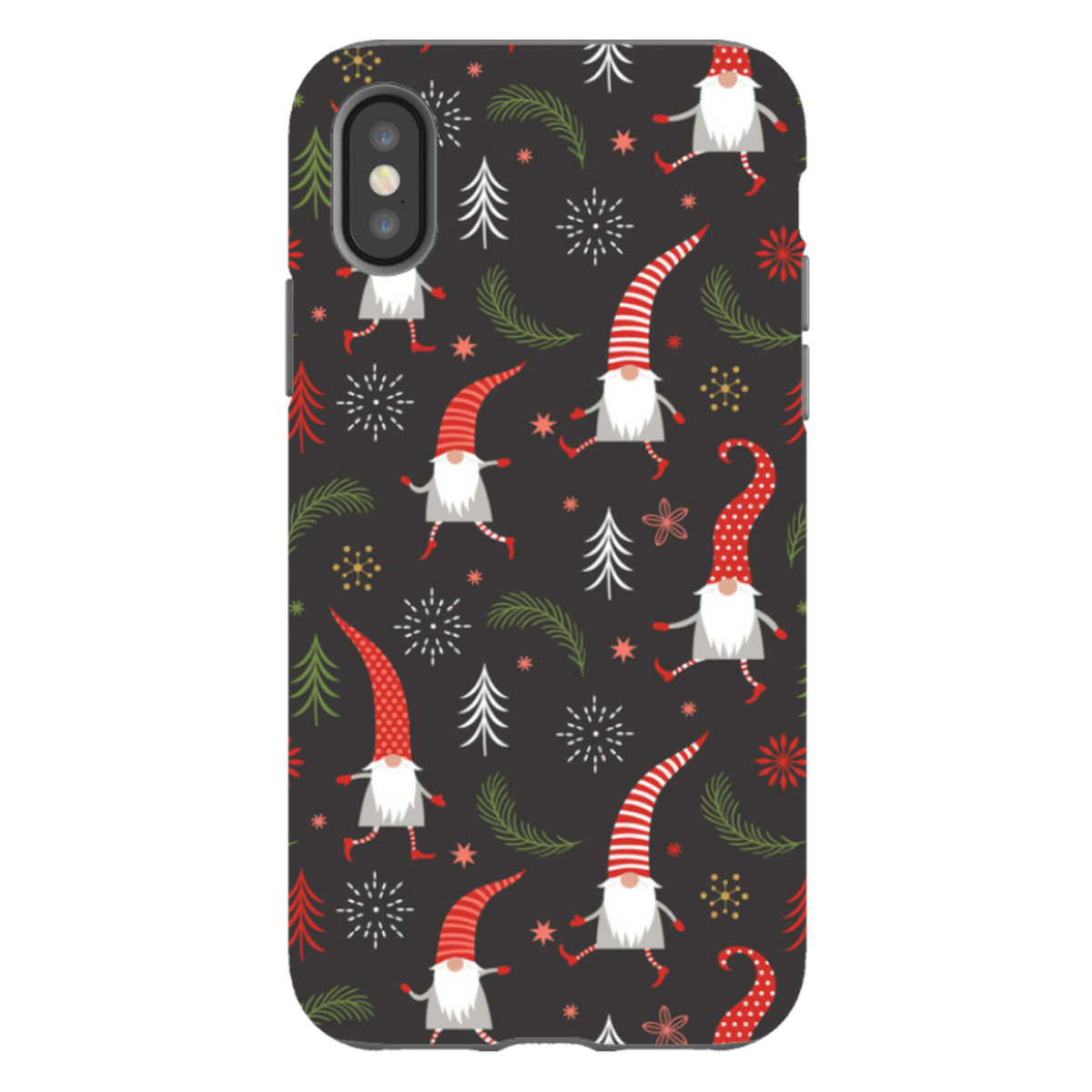 iPhone Tough Case - Merry Xmas Pattern