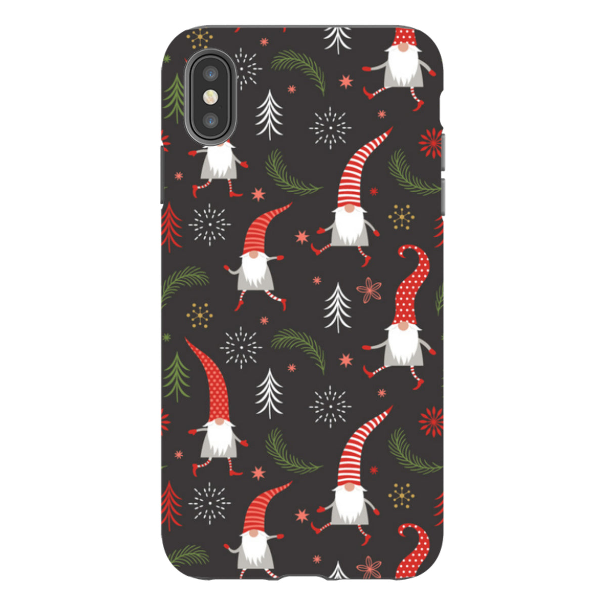 iPhone Tough Case - Merry Xmas Pattern