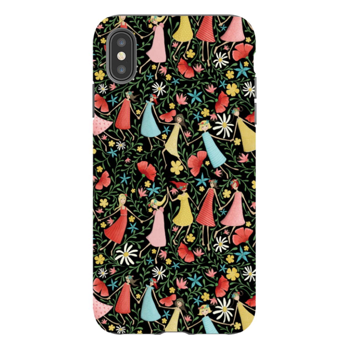 iPhone Tough Case - Midsummer Dance By Maja Lindberg