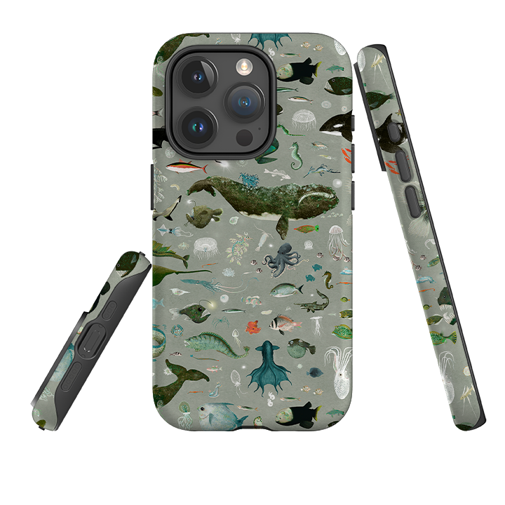 iPhone Tough Case - Moon Shadow By Katherine Quinn