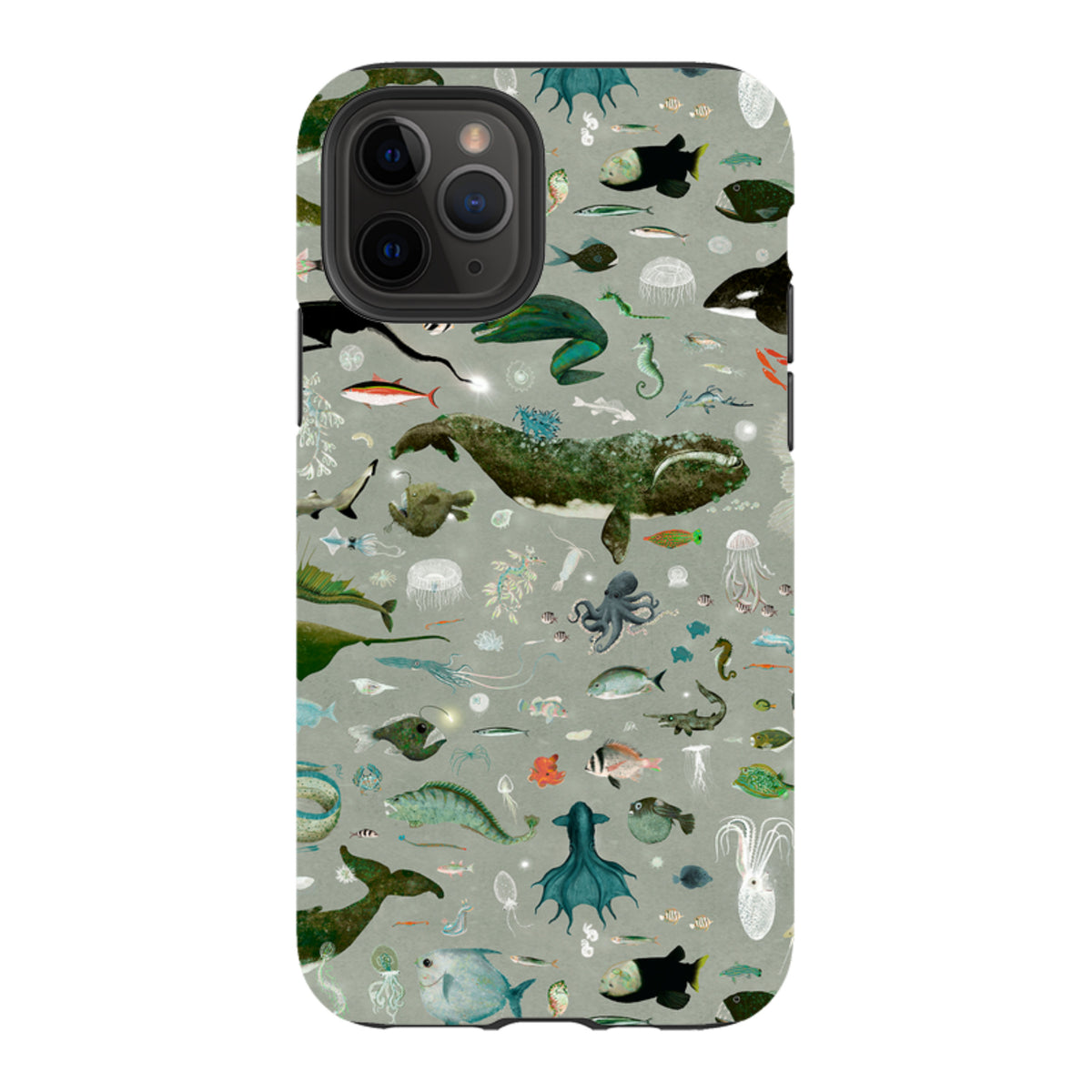 iPhone Tough Case - Moon Shadow By Katherine Quinn