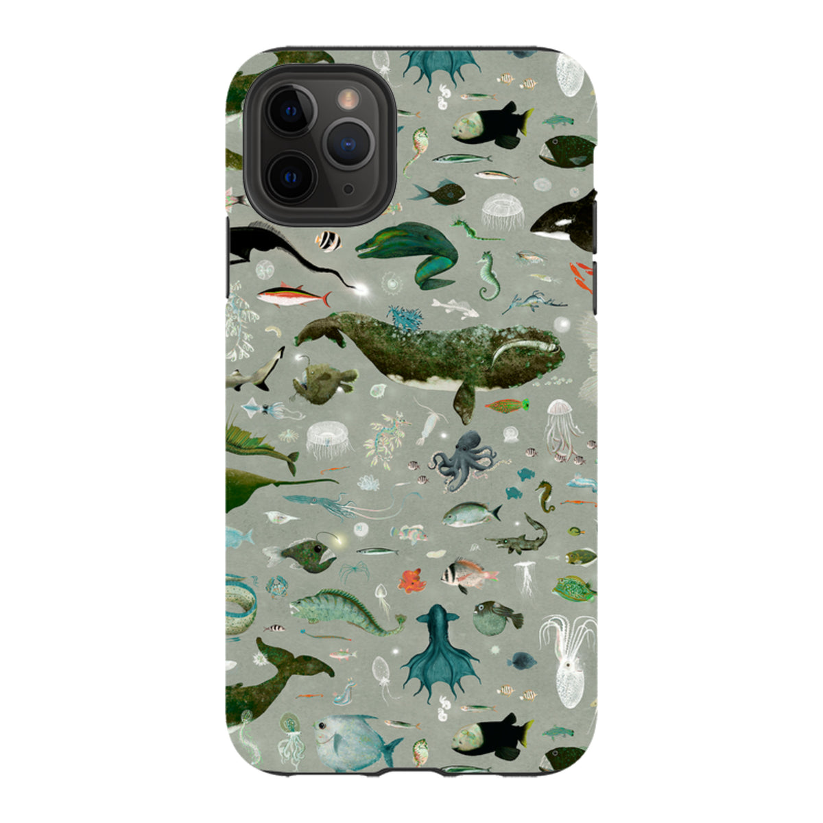 iPhone Tough Case - Moon Shadow By Katherine Quinn