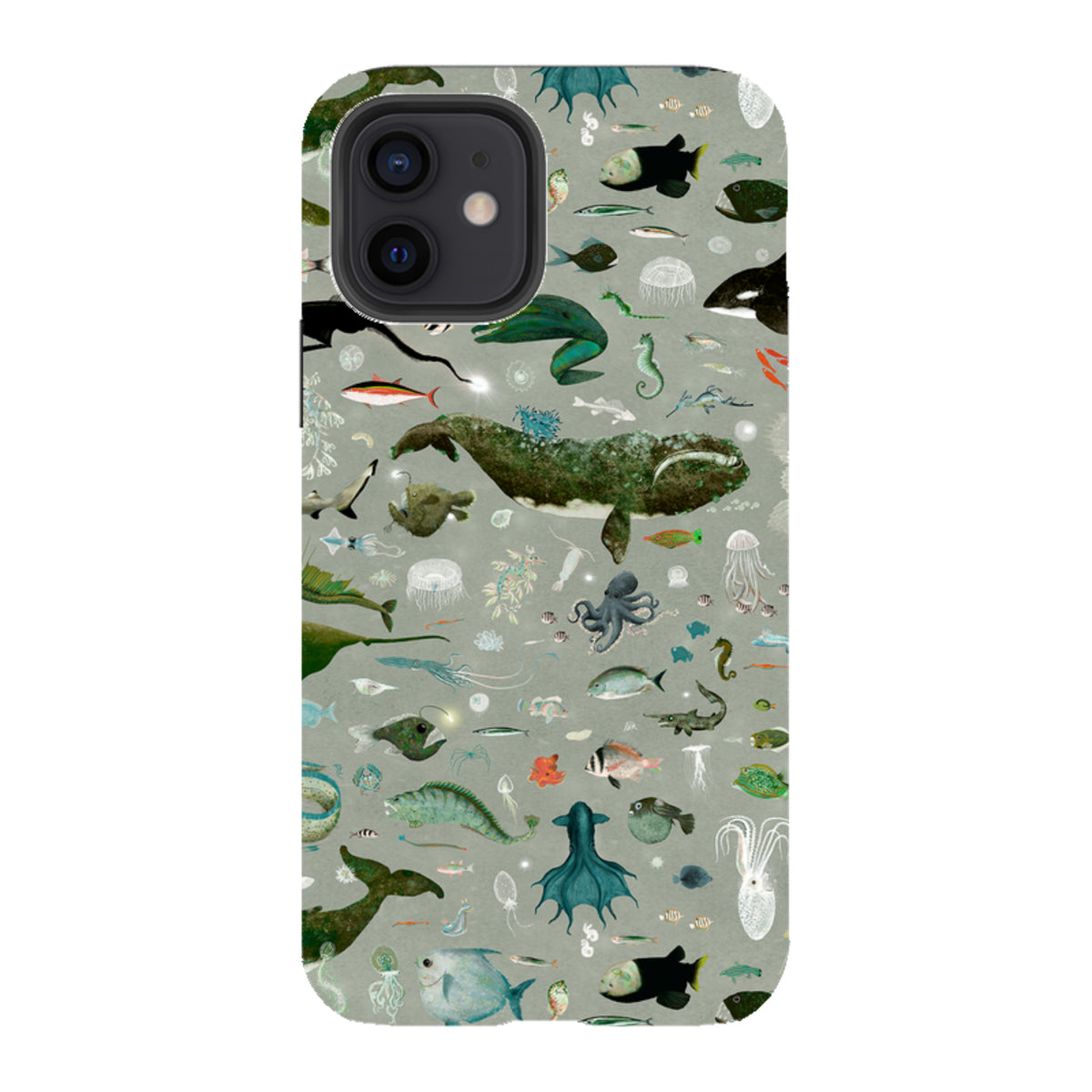 iPhone Tough Case - Moon Shadow By Katherine Quinn