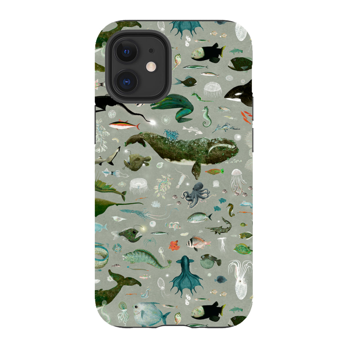 iPhone Tough Case - Moon Shadow By Katherine Quinn