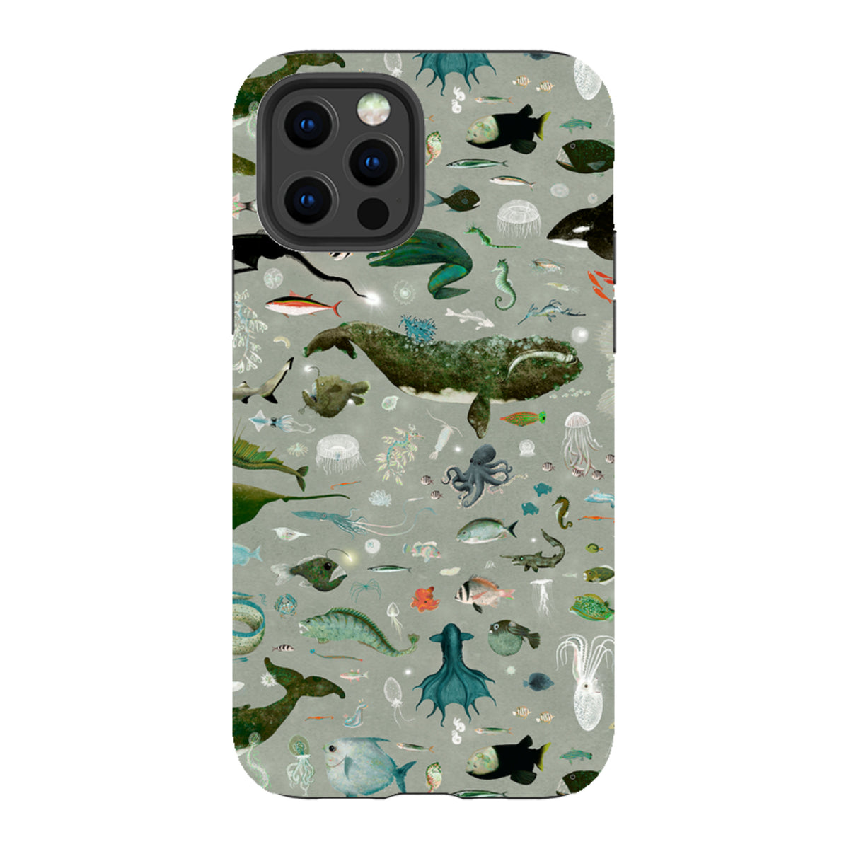 iPhone Tough Case - Moon Shadow By Katherine Quinn