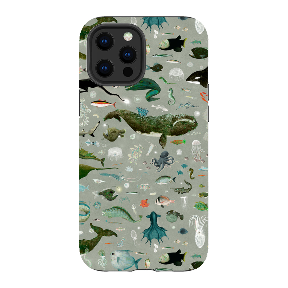 iPhone Tough Case - Moon Shadow By Katherine Quinn