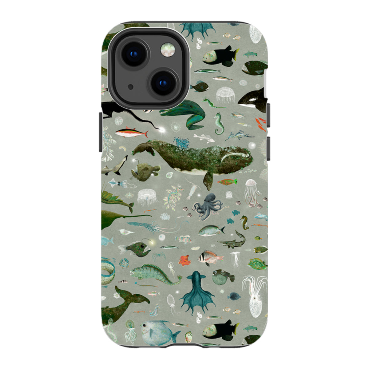 iPhone Tough Case - Moon Shadow By Katherine Quinn